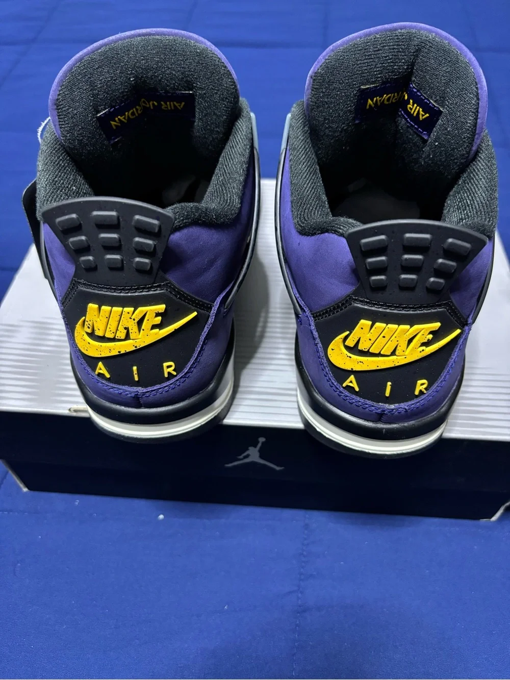 Jordan 4 Retro Lakers 2026 Size 9
